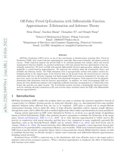 Off-Policy Fitted Q-Evaluation with Differentiable Function
  Approximators: Z-Estimation and Inference Theory