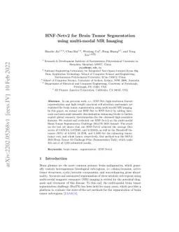 HNF-Netv2 for Brain Tumor Segmentation using multi-modal MR Imaging