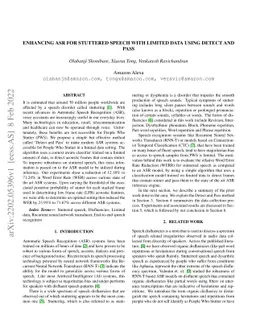 Enhancing ASR for Stuttered Speech with Limited Data Using Detect and
  Pass