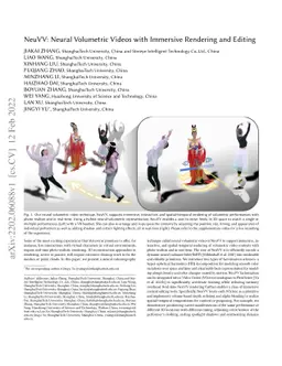 NeuVV: Neural Volumetric Videos with Immersive Rendering and Editing