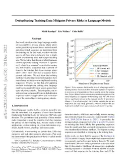 Deduplicating Training Data Mitigates Privacy Risks in Language Models