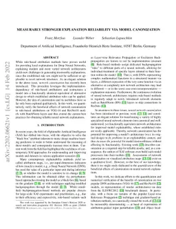 Measurably Stronger Explanation Reliability via Model Canonization