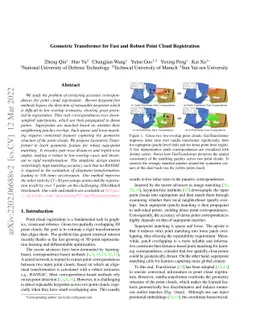 Geometric Transformer for Fast and Robust Point Cloud Registration