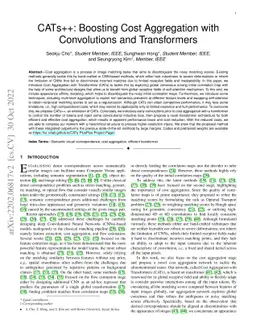 CATs++: Boosting Cost Aggregation with Convolutions and Transformers