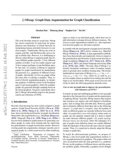 G-Mixup: Graph Data Augmentation for Graph Classification