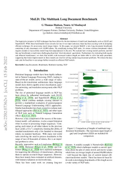 MuLD: The Multitask Long Document Benchmark