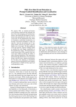 P4E: Few-Shot Event Detection as Prompt-Guided Identification and
  Localization
