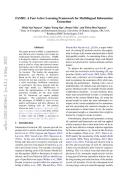 FAMIE: A Fast Active Learning Framework for Multilingual Information
  Extraction