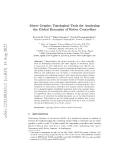 Morse Graphs: Topological Tools for Analyzing the Global Dynamics of
  Robot Controllers