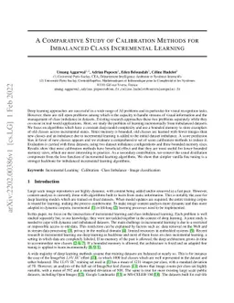 A Comparative Study of Calibration Methods for Imbalanced Class
  Incremental Learning