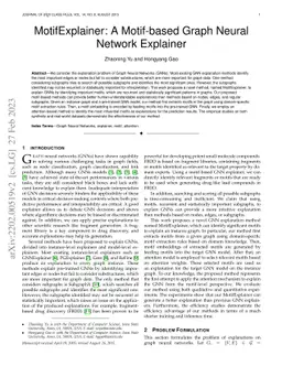 MotifExplainer: a Motif-based Graph Neural Network Explainer