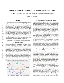 Federated Learning Challenges and Opportunities: An Outlook