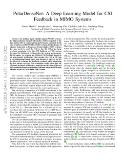 PolarDenseNet: A Deep Learning Model for CSI Feedback in MIMO Systems