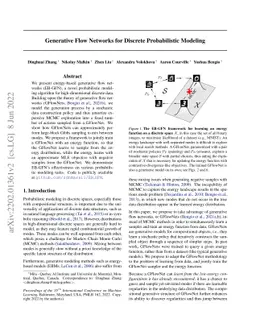 Generative Flow Networks for Discrete Probabilistic Modeling