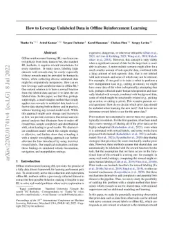 How to Leverage Unlabeled Data in Offline Reinforcement Learning