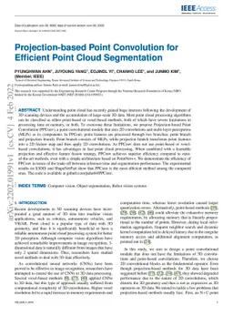 Projection-based Point Convolution for Efficient Point Cloud
  Segmentation