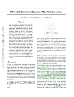 Differentiable Economics for Randomized Affine Maximizer Auctions