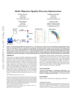 Multi-Objective Quality Diversity Optimization