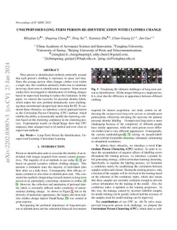 Unsupervised Long-Term Person Re-Identification with Clothes Change