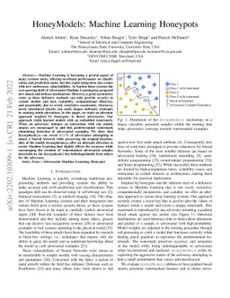HoneyModels: Machine Learning Honeypots