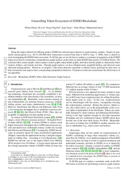 Unravelling Token Ecosystem of EOSIO Blockchain