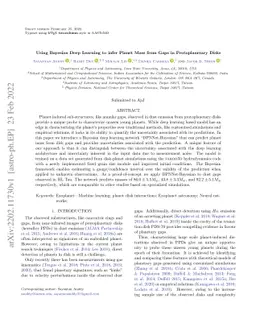 Using Bayesian Deep Learning to infer Planet Mass from Gaps in
  Protoplanetary Disks