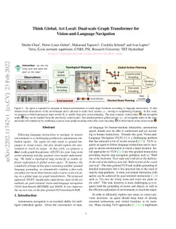 Think Global, Act Local: Dual-scale Graph Transformer for
  Vision-and-Language Navigation