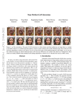 Near Perfect GAN Inversion