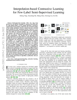 Interpolation-based Contrastive Learning for Few-Label Semi-Supervised
  Learning