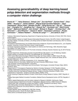 Assessing generalisability of deep learning-based polyp detection and
  segmentation methods through a computer vision challenge