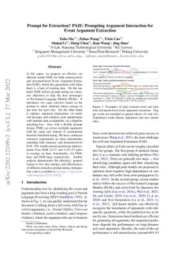 Prompt for Extraction? PAIE: Prompting Argument Interaction for Event
  Argument Extraction