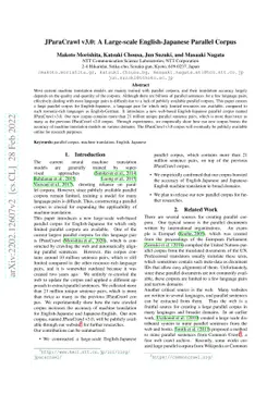 JParaCrawl v3.0: A Large-scale English-Japanese Parallel Corpus