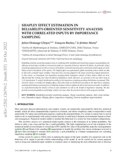 Shapley effect estimation in reliability-oriented sensitivity analysis
  with correlated inputs by importance sampling