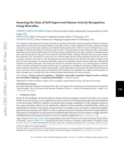 Assessing the State of Self-Supervised Human Activity Recognition using
  Wearables