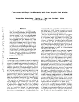 Adversarial Contrastive Self-Supervised Learning