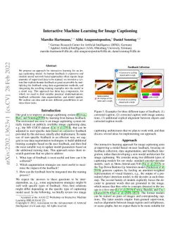 Interactive Machine Learning for Image Captioning