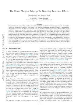 The Causal Marginal Polytope for Bounding Treatment Effects