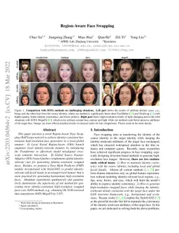 Region-Aware Face Swapping