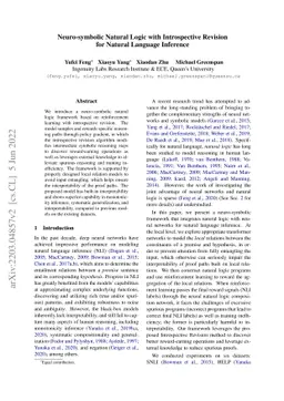 Neuro-symbolic Natural Logic with Introspective Revision for Natural
  Language Inference