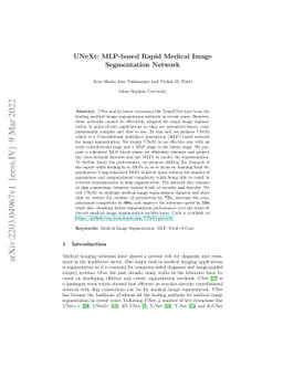 UNeXt: MLP-based Rapid Medical Image Segmentation Network