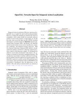OpenTAL: Towards Open Set Temporal Action Localization