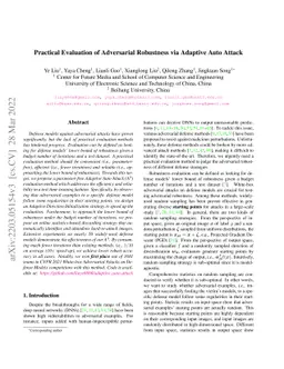 Practical Evaluation of Adversarial Robustness via Adaptive Auto Attack