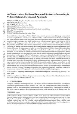 A Closer Look at Debiased Temporal Sentence Grounding in Videos:
  Dataset, Metric, and Approach