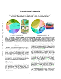 Hyperbolic Image Segmentation
