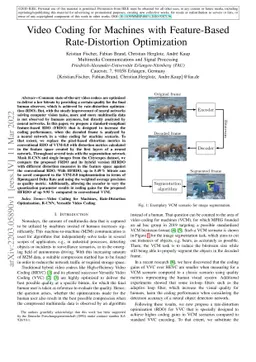 Video Coding for Machines with Feature-Based Rate-Distortion
  Optimization