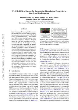 WLASL-LEX: a Dataset for Recognising Phonological Properties in American
  Sign Language