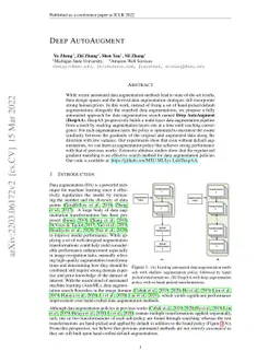 Deep AutoAugment