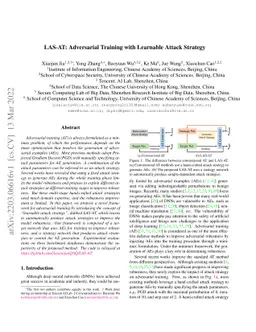 LAS-AT: Adversarial Training with Learnable Attack Strategy