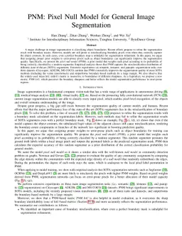 PNM: Pixel Null Model for General Image Segmentation
