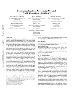 Generating Practical Adversarial Network Traffic Flows Using NIDSGAN